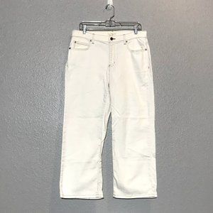 Eileen Fisher White Off White Jeans